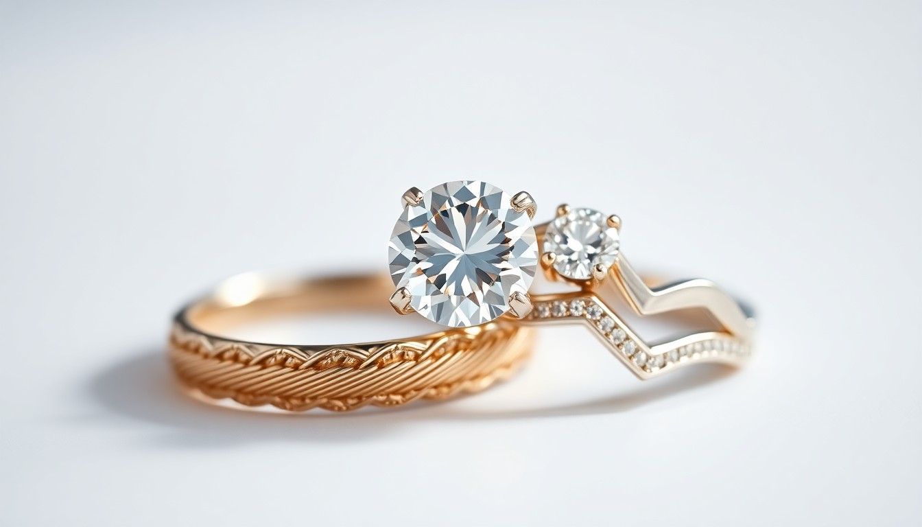 Styles de bagues de mariage traditionnel vs moderne