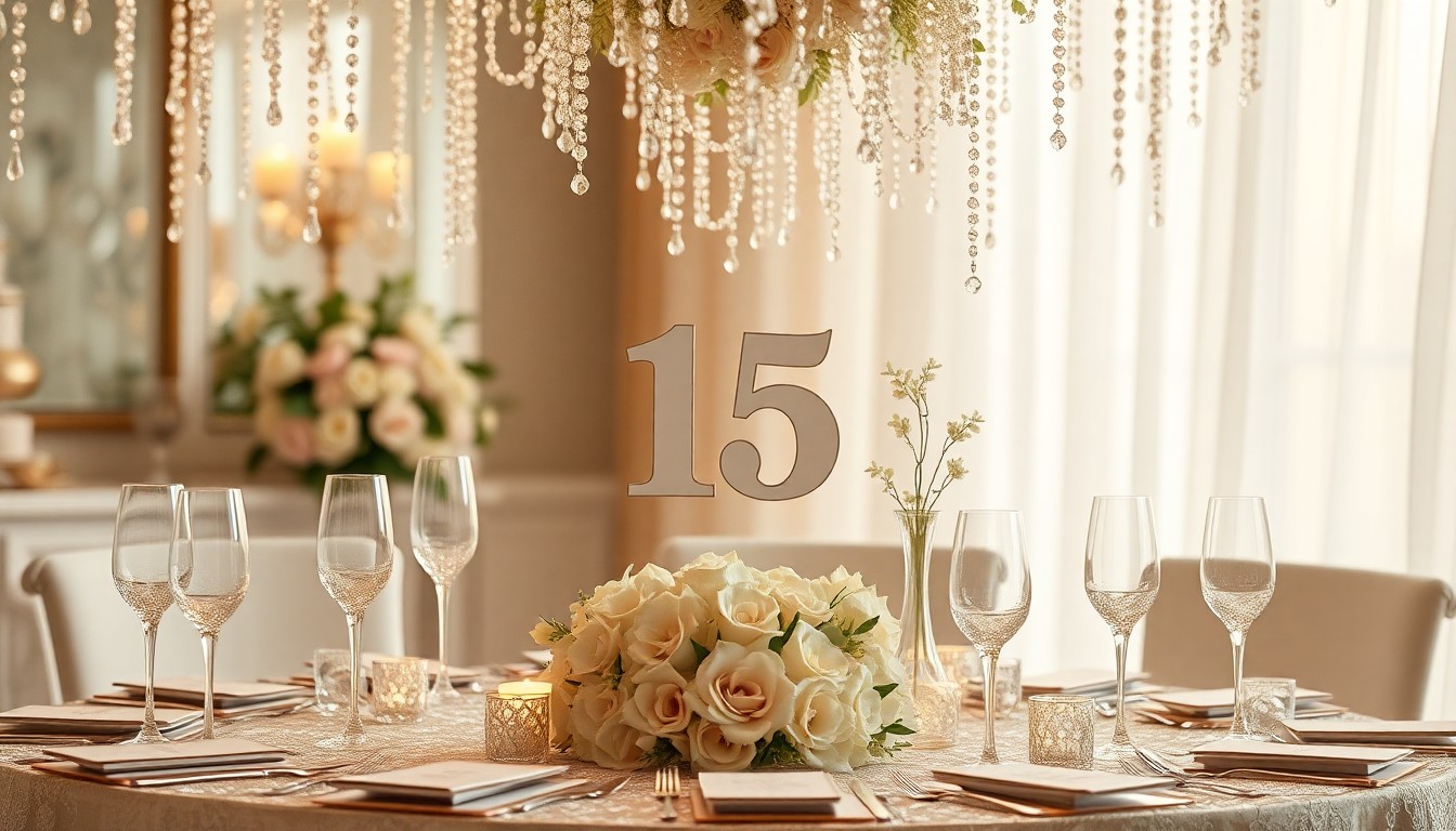 15 ans de mariage : célébrez les noces de cristal avec originalité et émotion !