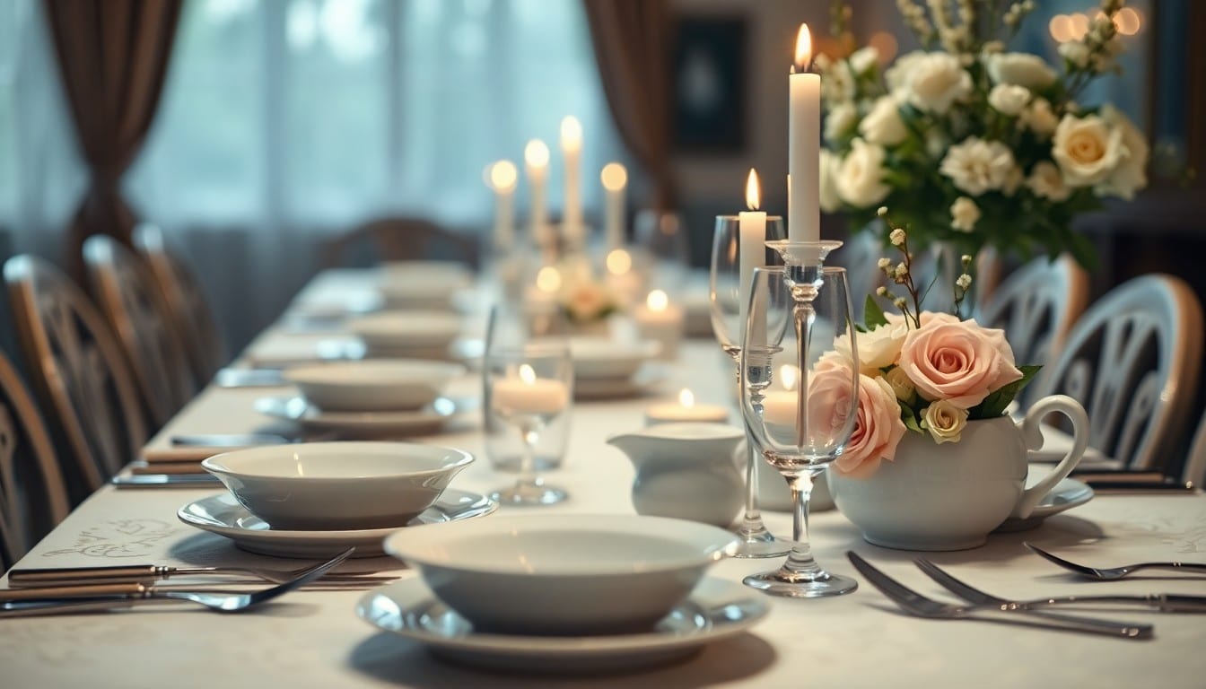 Célébrations intimes et familiales  comment fêter vos noces de porcelaine