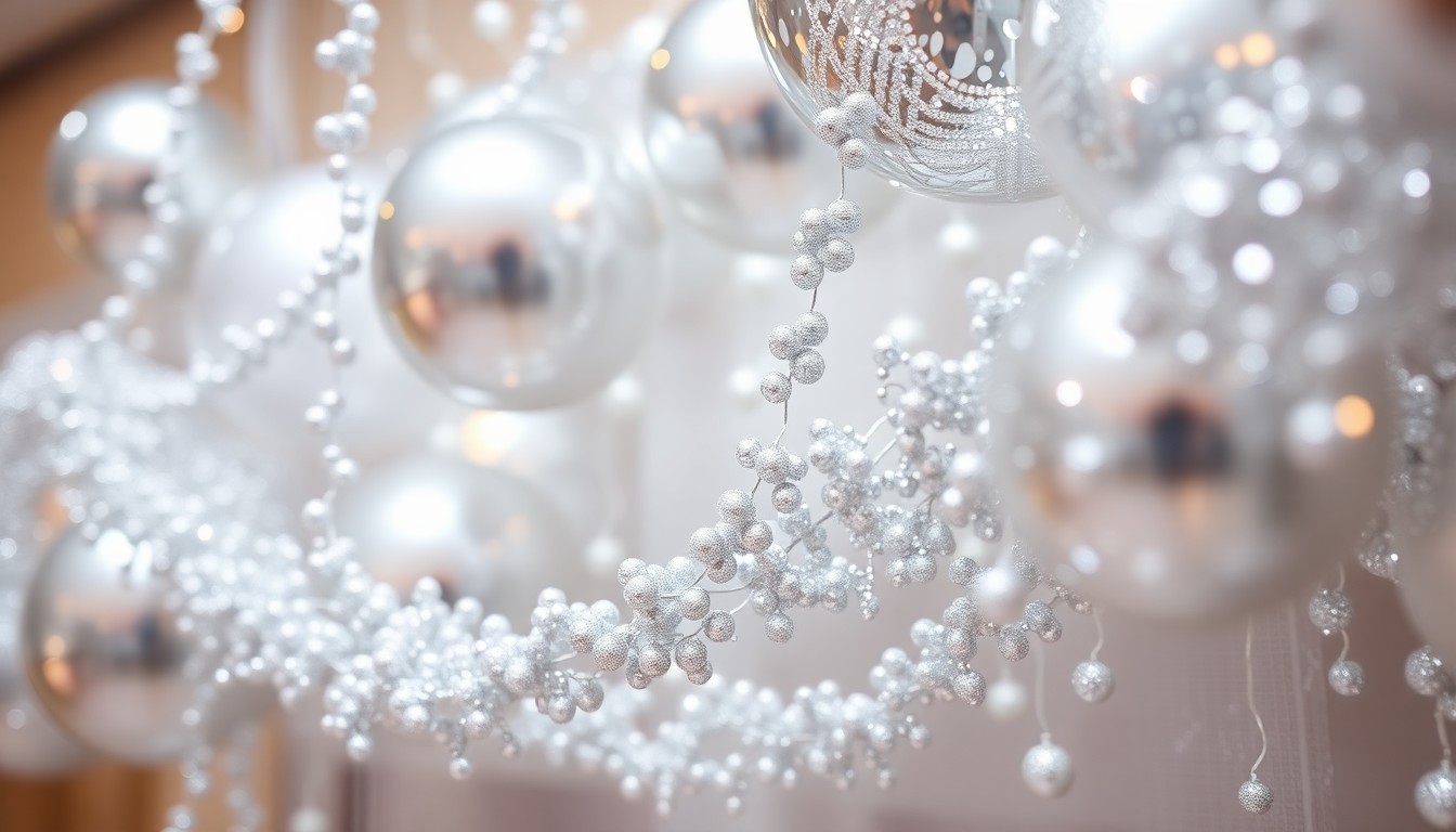 Décoration et ambiance  créer une atmosphère argentée mémorable