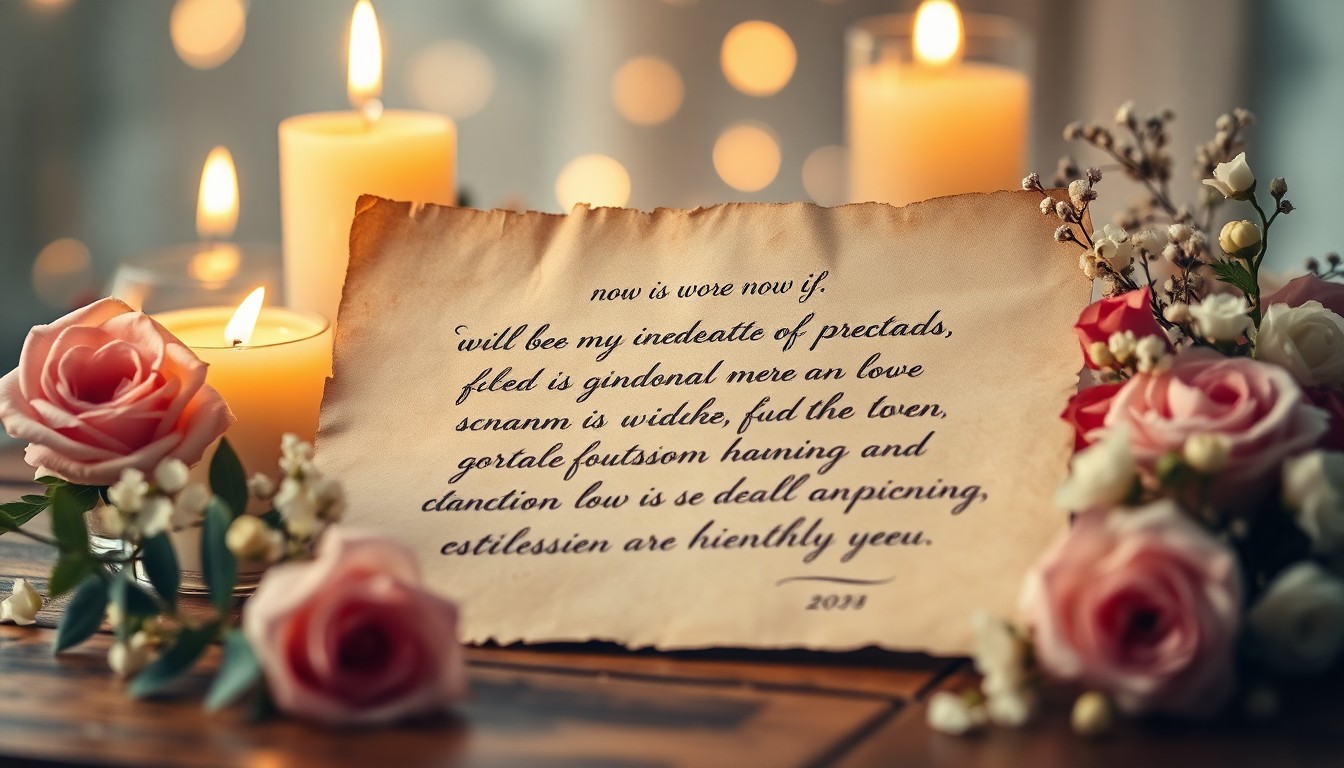 Inspirations de vœux de mariage exemples émouvants et créatifs