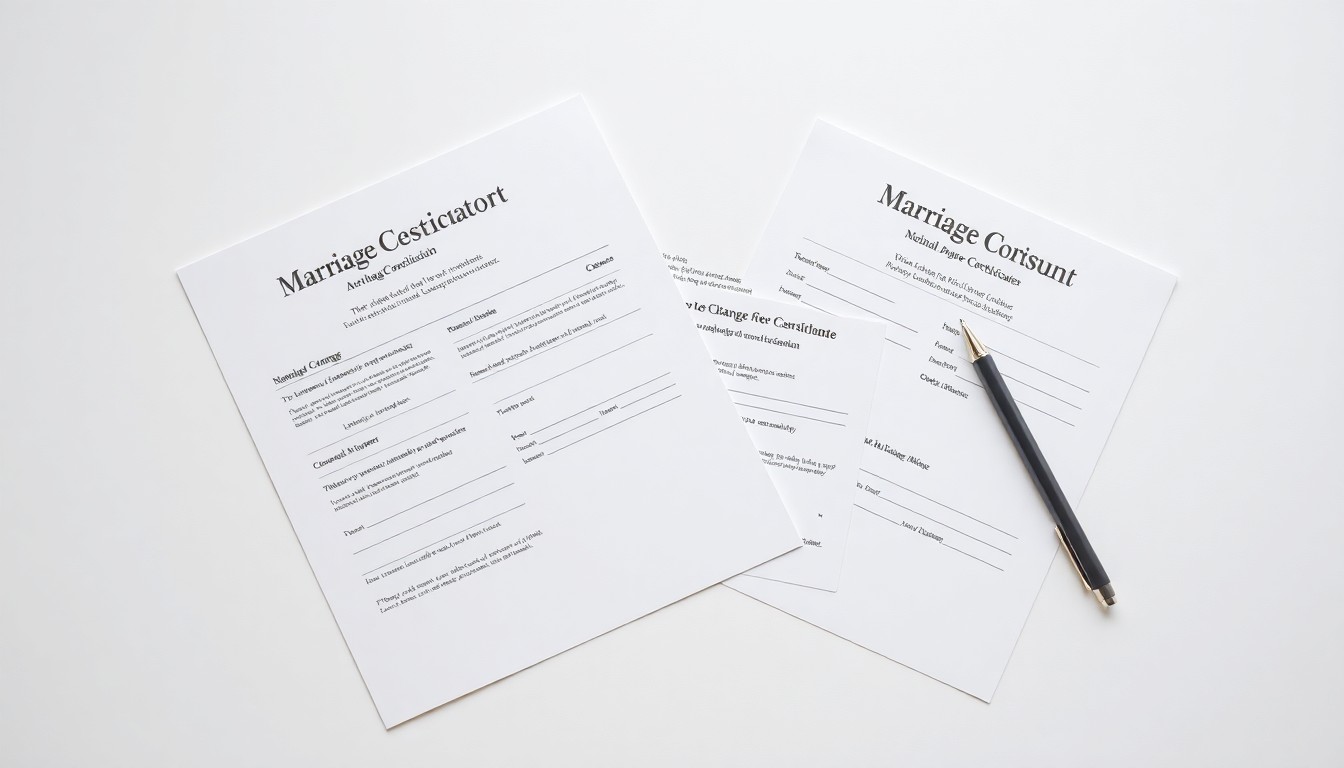 Changement de nom après mariage  ce que dit vraiment la loi