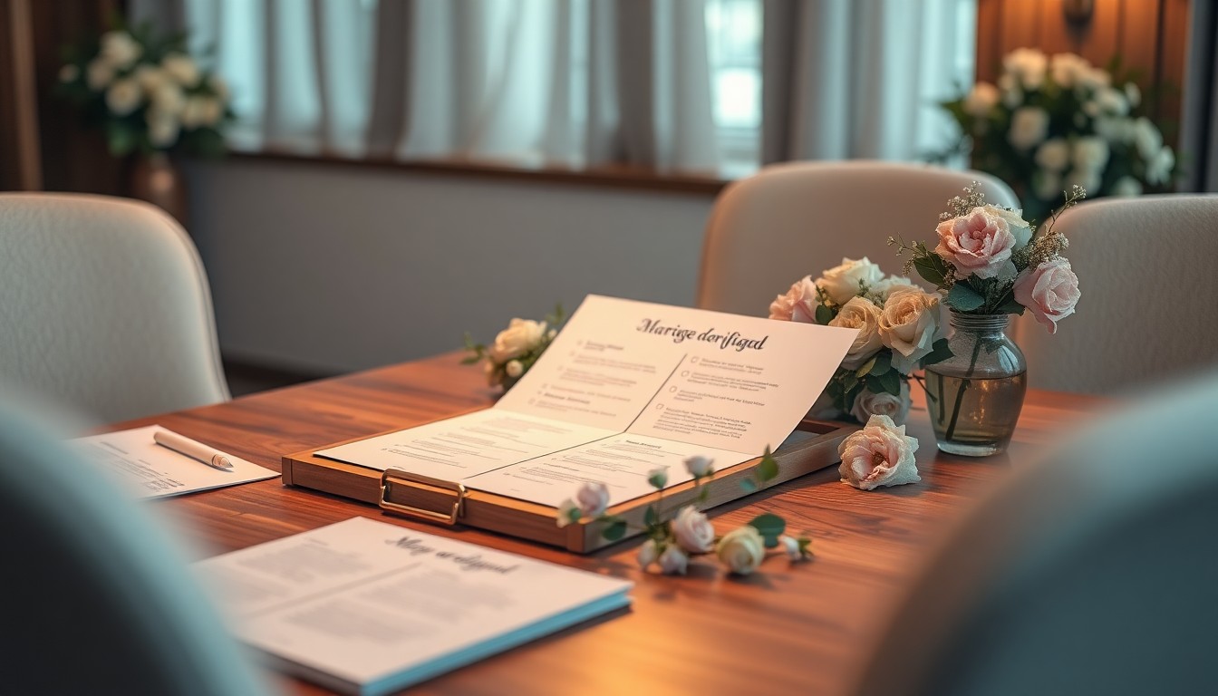 Documents mariage mairie : dossier accepté sans stress (checklist)