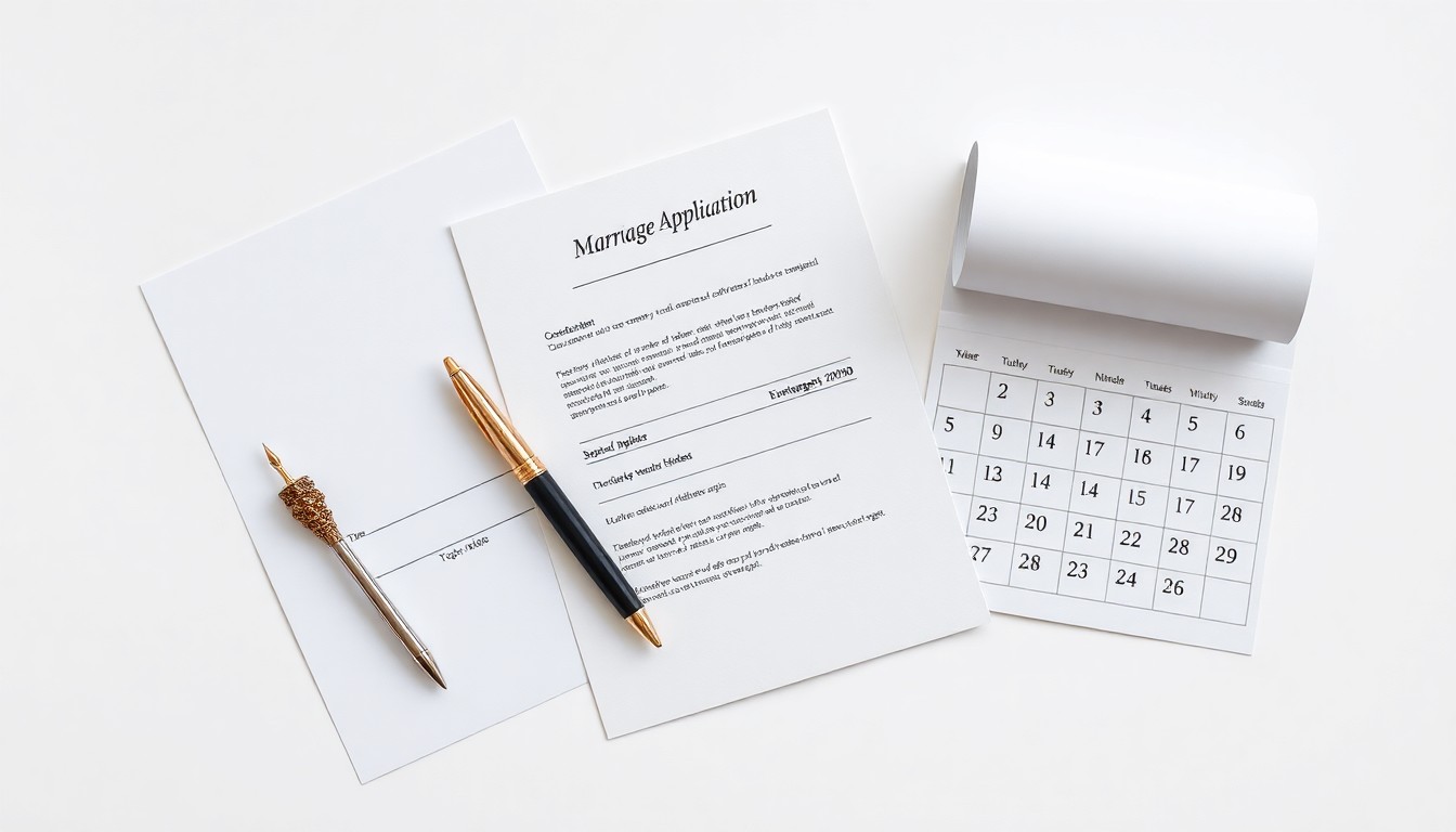 Comment se déroule la publication des bans démarches, délais et documents à prévoir