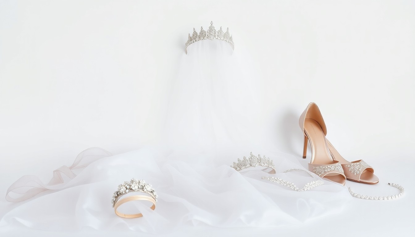 Les accessoires qui subliment ou gâchent une robe de mariée