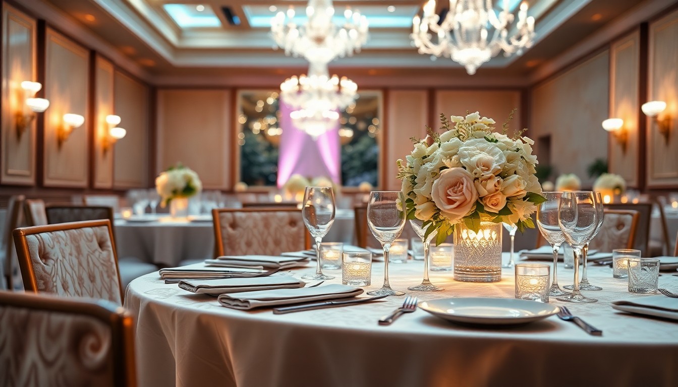 Pourquoi la salle de réception est le cœur de votre mariage