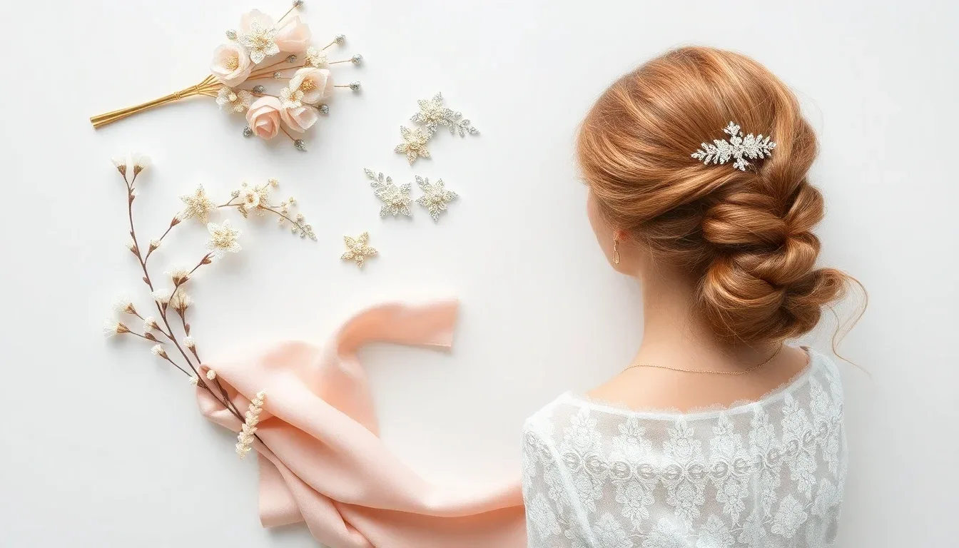 Comment adapter sa coiffure à la robe et au thème du mariage 