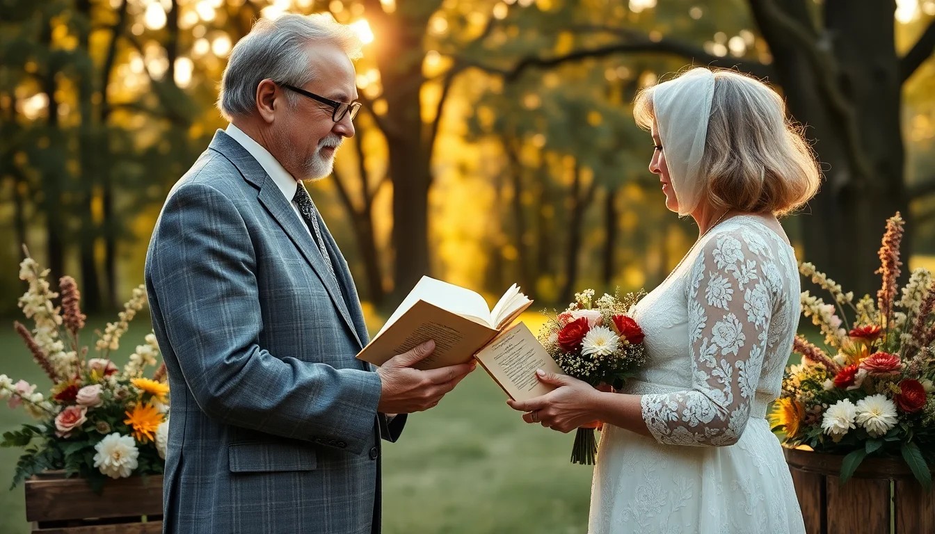 Quelle cérémonie pour renouveler vos vœux après 60 ans 