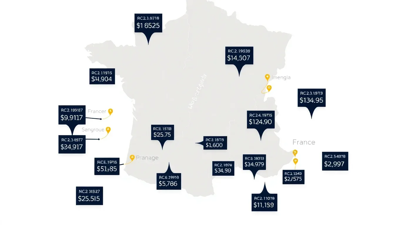 Quelles sont les différences tarifaires entre régions et grandes villes
