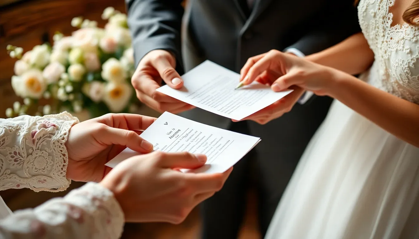 Comment collaborer avec votre officiant pour une cérémonie 100 à votre image