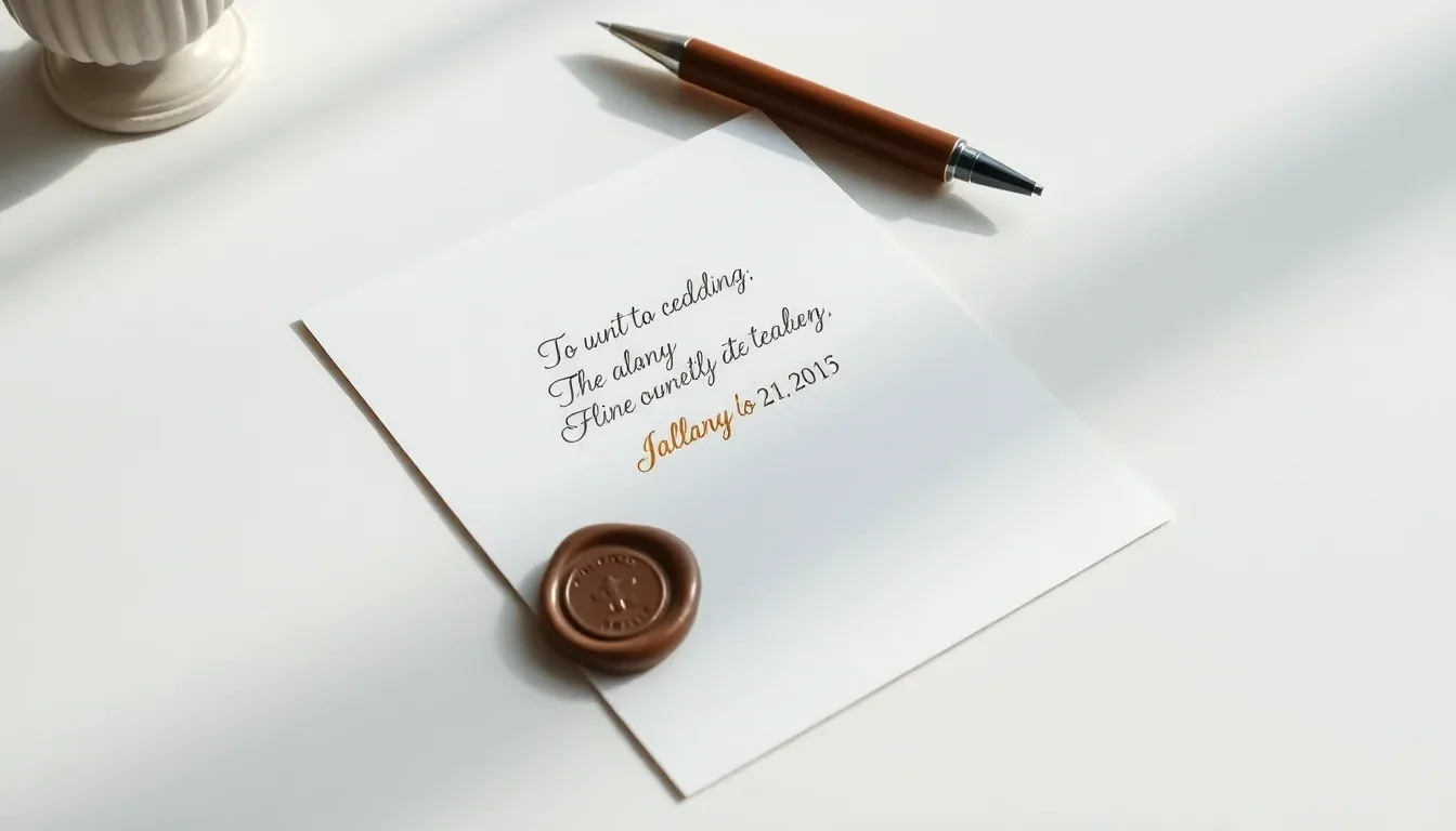 Comment annoncer une urne pour un mariage sans gêner les invités 